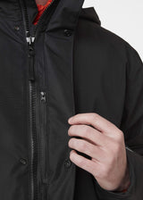 Helly Hansen W Aden Insulated Coat, Chaqueta Deportivas Para Hombre, Negro (Black), L