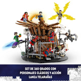 LEGO 76261 Marvel Batalla Final de Spider-Man, Recrea la Escena de No Way Home con 3 Minifiguras de Peter Parker, Duende Verde, Electro, Hombre de Arena, Ned, Dr Strange y MJ, Maqueta Coleccionable