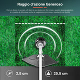 Avilia Desbrozadora de explosión de 33 CC con depósito de 120 l – Cortacésped Profesional 1,2 HP, Mango antivibración, Disco de Acero de 3 Dientes, Cabezal de Hilo Tap&Go, 2 Tiempos, carburador