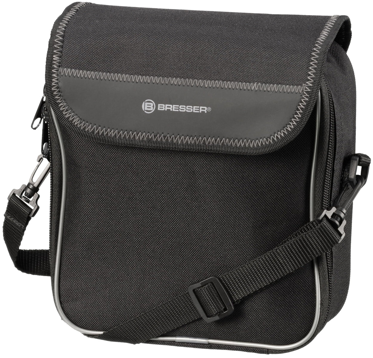 Bresser 1821051 Condor Techo – Prismáticos 10 x 50 Impermeable con Relleno de nitrógeno y UR de Recubrimiento Multicapa Negro