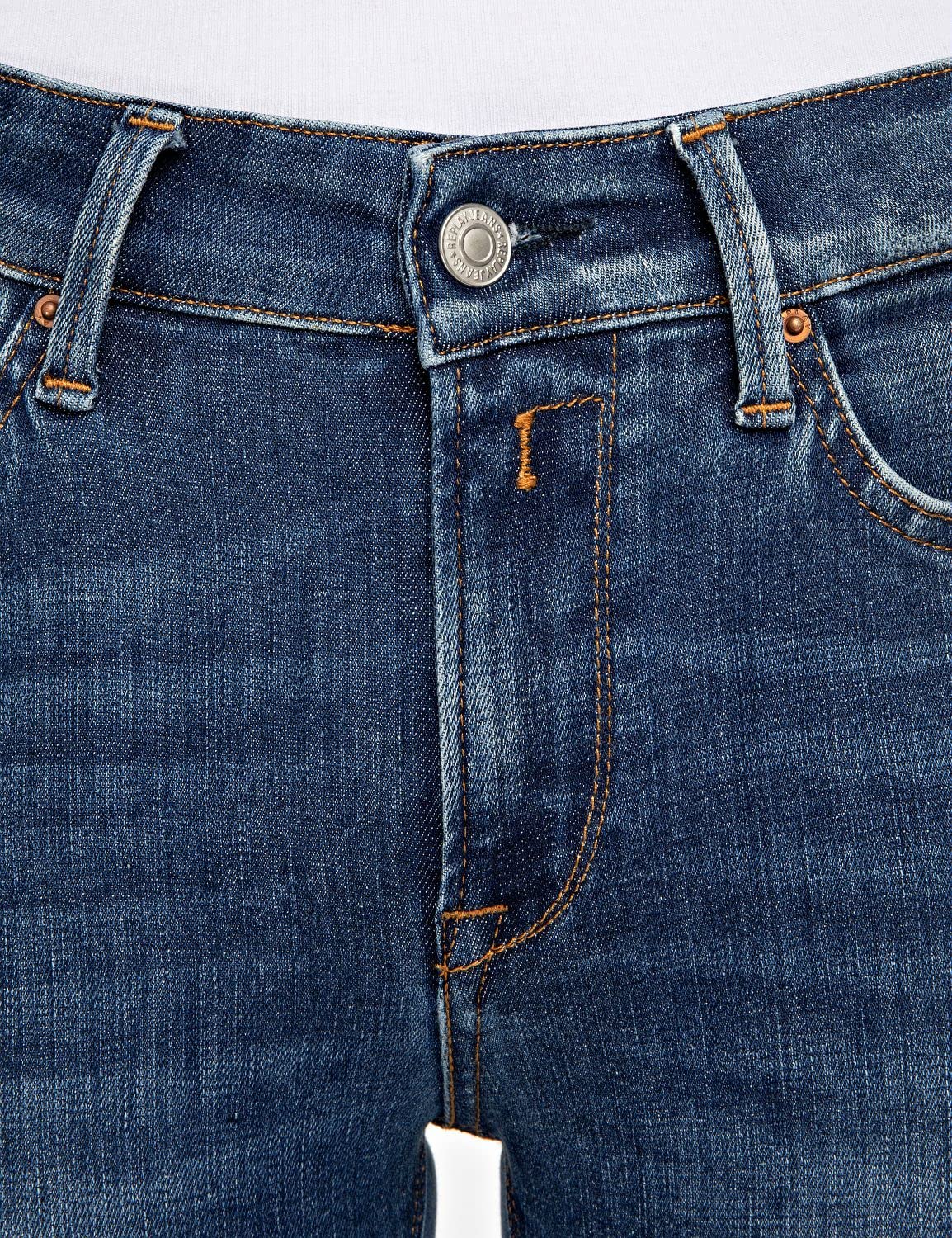 REPLAY Lucia, Jeans Mujer, Azul (009 Azul Medio), 27W / 30L