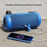Energy Sistem Urban Box 6 Navy (Altavoz Portatil 40 W, TWS, Tecnología inalámbrica Bluetooth® 5.0, Power Bank, Splashproof, Audio-In) - Azul