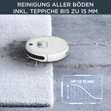 Rowenta Aspirador robótico X-plorer Serie 45 RR8277, Cepillo motorizado Activo, 3 Modos de navegación, Sistema Aqua Power, sensores avanzados, batería de Iones de Litio Duradera, 150 min. Duración