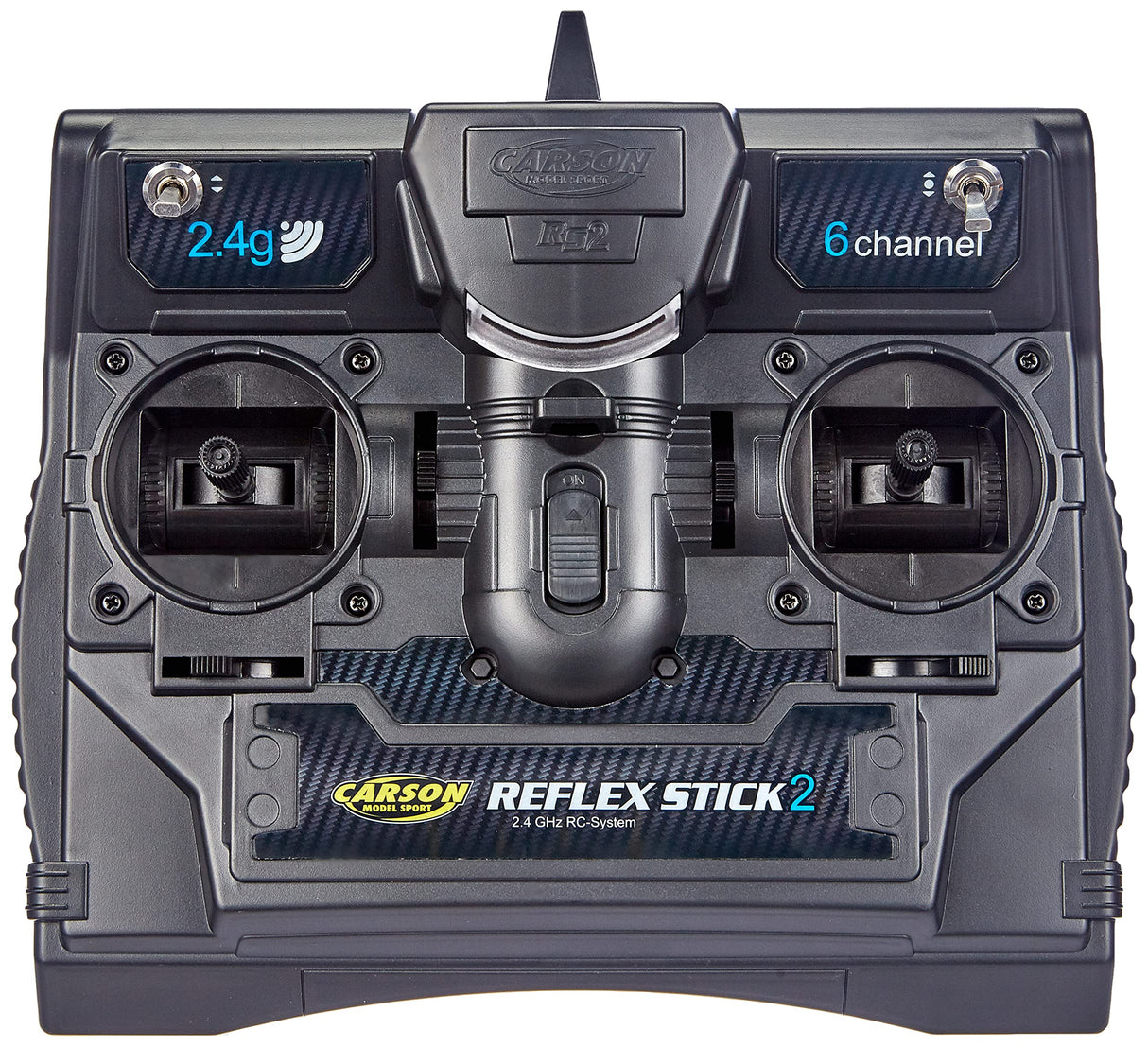 Carson Optical - Radio Control Reflejo del palillo 2 2.4 GHz 6 Canal # 501006