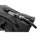LEKI Ebony 3D - Guantes para Mujer, Color Negro, 6,5