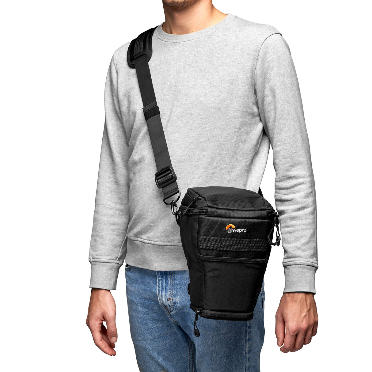 Lowepro ProTactic TLZ 70 AW DSLR toploader - expand to hold up to 24-70mm f/2.8 and lens hood with portrait grip - camera gear to personal belongings - for DSLR Like Canon 5D - LP37278-PWW
