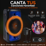 Pyle Altavoz Grande, Bluetooth, Portátil, Sistema True Wireless Stereo, Graves Potentes y Agudos Claros
