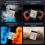 Integral 512GB CFexpress Memory Card Type B 2.0, 8K Raw & 4K 120 FPS 1800MB/s Read, 1200MB/s Write Speed, 900MB/s Sustained Write Designed for The Cinematographer and Professional Photographer