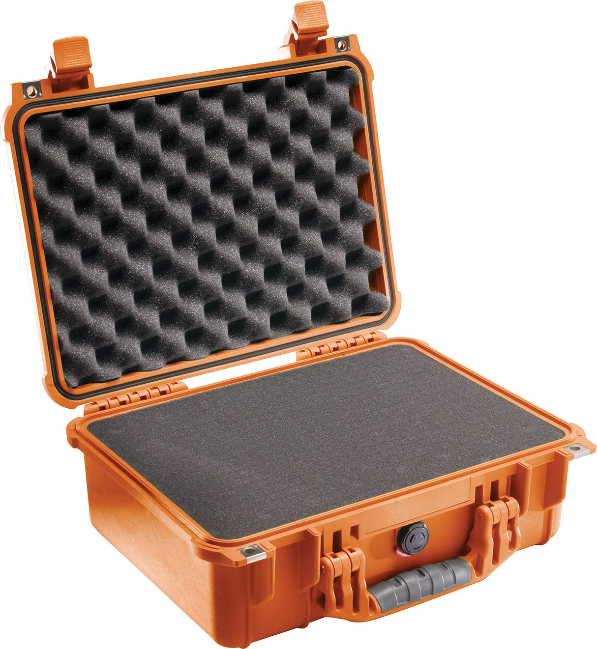 PELI 1450 Maletín rígido estanco para Equipos ópticos, fotográficos y electrónicos, IP67 estanco e Impermeable al Polvo, 31L Capacidad, Fabricado en Alemania, con Espuma Personalizable, Color nar15L