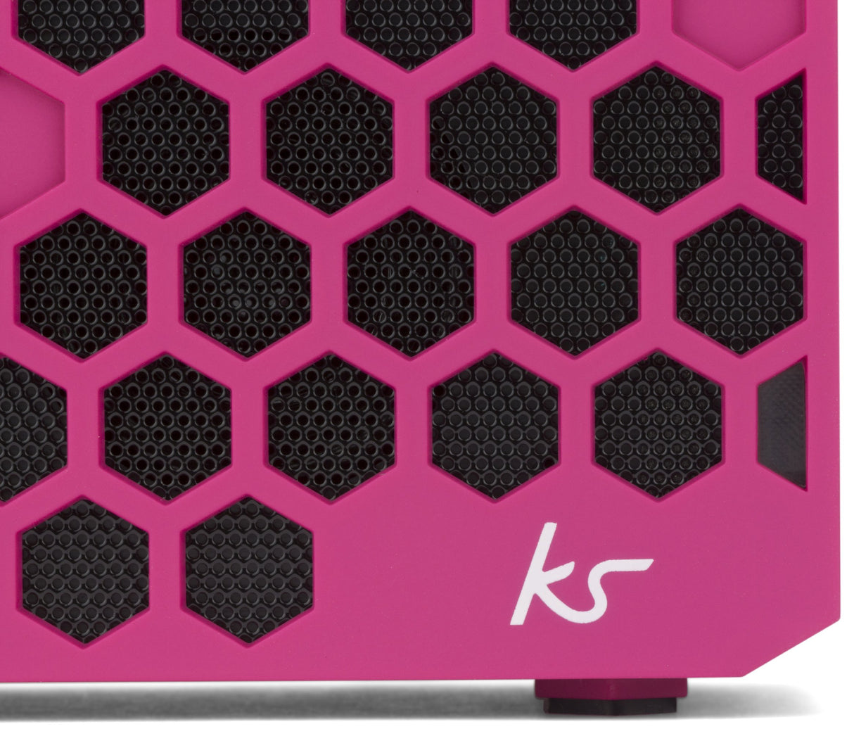 KitSound Hive - Altavoz Bluetooth (inalámbrico, estéreo) rosa