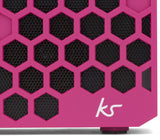 KitSound Hive - Altavoz Bluetooth (inalámbrico, estéreo) rosa