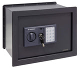 Arregui W25EB Caja Fuerte de Acero con Cerradura, Gris Oscuro, Pared-28x38x25 cm