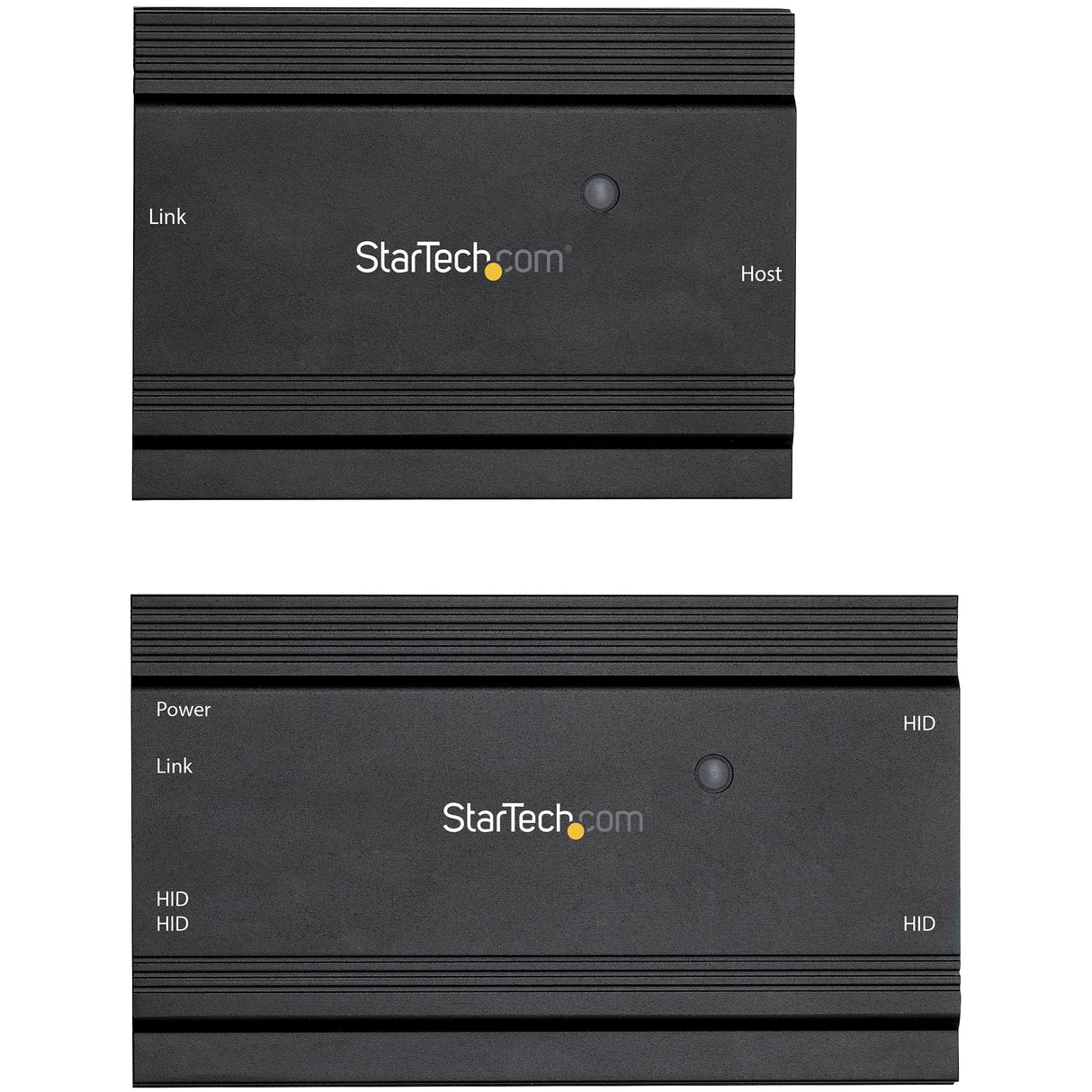StarTech.com Hub Concentrador Extensor USB 2.0 de 4 Puertos por un Solo Cable Ethernet CAT5e/CAT6 RJ45-100m - Juego de Alargador USB - Caja de Metal - Alimentación Externa - 480 Mbps (USB2004EXT100)