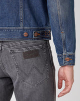 Wrangler Classic Jacket, Chaqueta Vaquera Hombre, Azul (Mid Stone 14V), XXX-Large