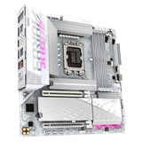 GIGABYTE B860M AORUS Elite WF6E Ice Placa Base - CPUs Intel Core Ultra, VRM de 12+1+2+1 Fases, hasta 9200MHz DDR5, 1xPCIe 5.0 + 2xPCIe 4.0 M.2, LAN 2,5 GbE, WiFi 6E, USB 4