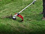Einhell Desbrozadora de gasolina GC-BC 25/1 I AS (0.6 kW, motor de dos tiempos de baja vibración, manillar, cuchilla de 3 dientes + bobina de doble hilo con inclinación automática, arranque rápido)