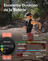 SUUNTO Race S Reloj Correr con Pantalla Táctil AMOLED, Reloj Deportivo GPS de Doble Frecuencia, Seguimiento de HRV y Sueño, Plan de Entrenamiento Basado en IA, Mapas Offline Gratuitos