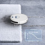 Rowenta Aspirador robótico X-plorer Serie 45 RR8277, Cepillo motorizado Activo, 3 Modos de navegación, Sistema Aqua Power, sensores avanzados, batería de Iones de Litio Duradera, 150 min. Duración