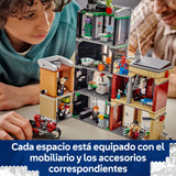 LEGO ǀ Marvel Spider-Man vs. Oscorp - Juguete Interactivo con Moto, 8 Minifiguras Inc. Miles Morales, Duende Verde y Spider-Woman - Regalo de Superhéroes para Niños de 10+ Años y Fans 76324