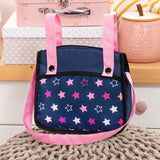 Bayer Design 26716AA Twin Xeo Cochecito de muñeca gemelas, Carrito Doble para muñecos, Altura Regulable, Ruedas Delanteras móviles, Bolsa