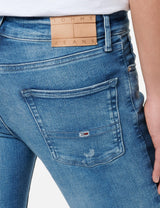 Tommy Jeans Scanton Slim Ai3335 Dm0dm21903 Pantalones, Mezclilla (Mezclilla Mediana), 38W / 34L para Hombre