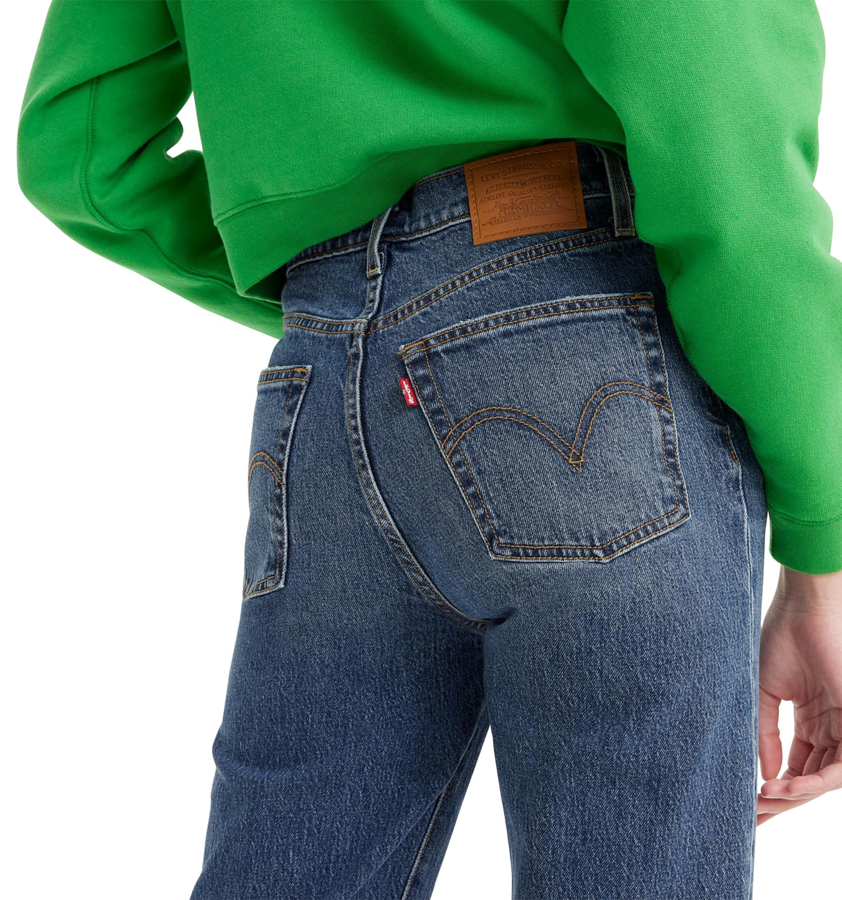 Levi's Ribcage Full Length, Jeans Mujer, Valley View, 32W / 32L