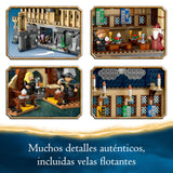 Lego Harry Potter Castillo de Hogwarts: Gran Comedor de la Escuela de Magos de Juguete, 11 Minifiguras Incluidas Hermione Granger y Ron Weasley, Regalo para Niños y Niñas de 10 Años o Mas 76435