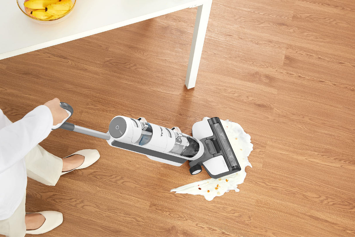 Tineco iFloor Breeze Essentials Aspirador en seco y húmedo, plástico, Gris/Blanco