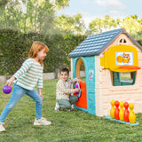 FEBER - Casual 6 Activities House, Casa con 6 Actividades de Juego, Accesorios Incluidos para los Juegos, Colores Resistentes a la Luz Solar, Montaje Fácil, A Partir de 3 años, Famosa (FEH23000)