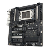 ASUS Pro WS TRX50-SAGE WiFi A, Placa Base AMD, Socket AMD sTR5 para CPU de hasta 96 núcleos, 36 etapas de alimentación, Ranura DDR5 ECC R-DIMM, Tres Ranuras M.2, Tres Ranuras PCIe 5.0, USB-C 20 Gbps