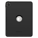 Otterbox Funda Defender para iPad Pro 12,9' (3.ª Gen/4.ª Gen/5.ª Gen/6.ª Gen), Ultrarresistente con Protector de Pantalla Integrado,Testeada 2X Estándares Militares, Negro, Sin Pack Retail