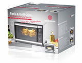 Rommelsbacher BG 1805/E - Horno para asado, 1800 W, color plata