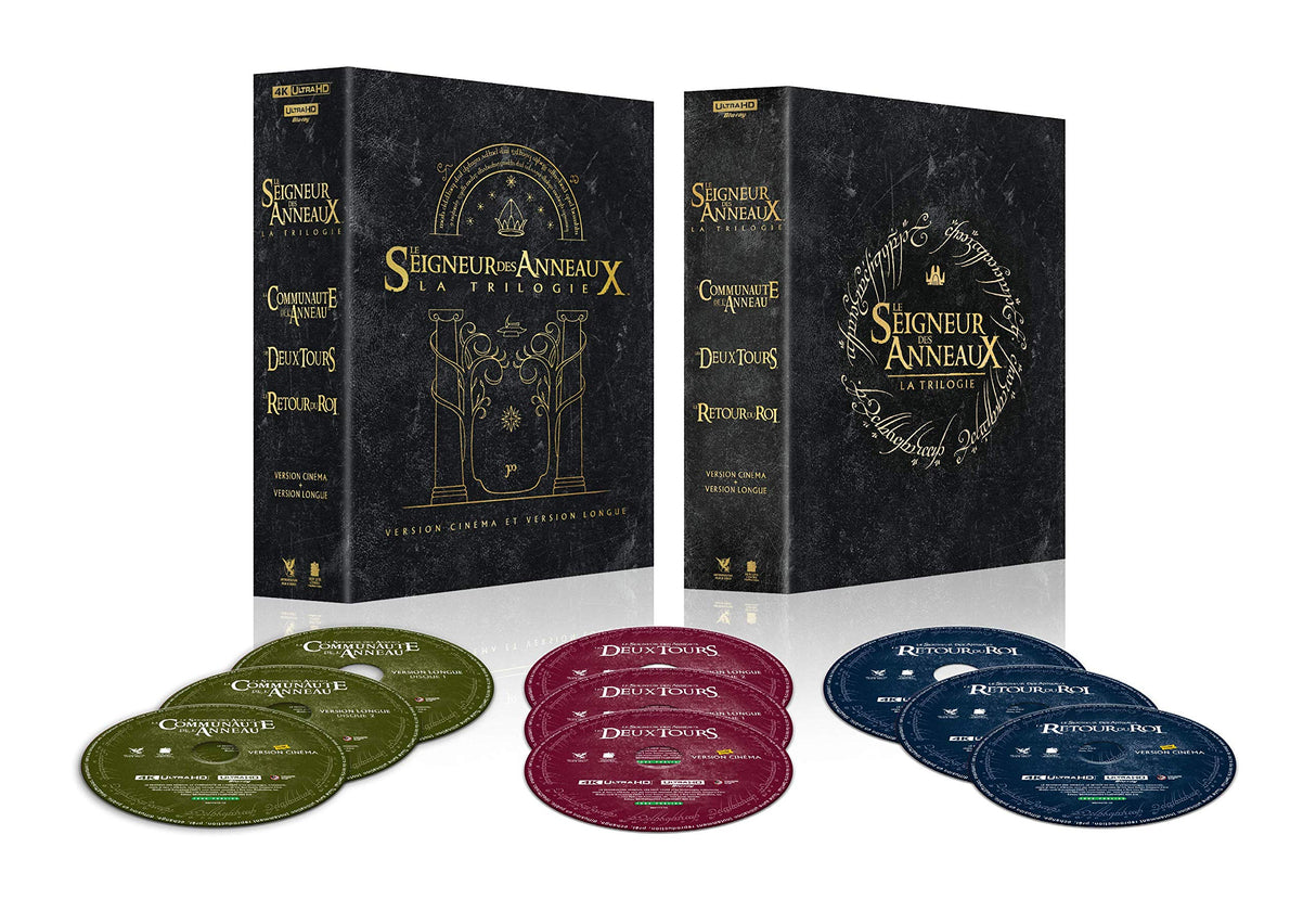 Le Seigneur des Anneaux : La Trilogie [Francia] [4K Ultra-HD + Blu-ray]
