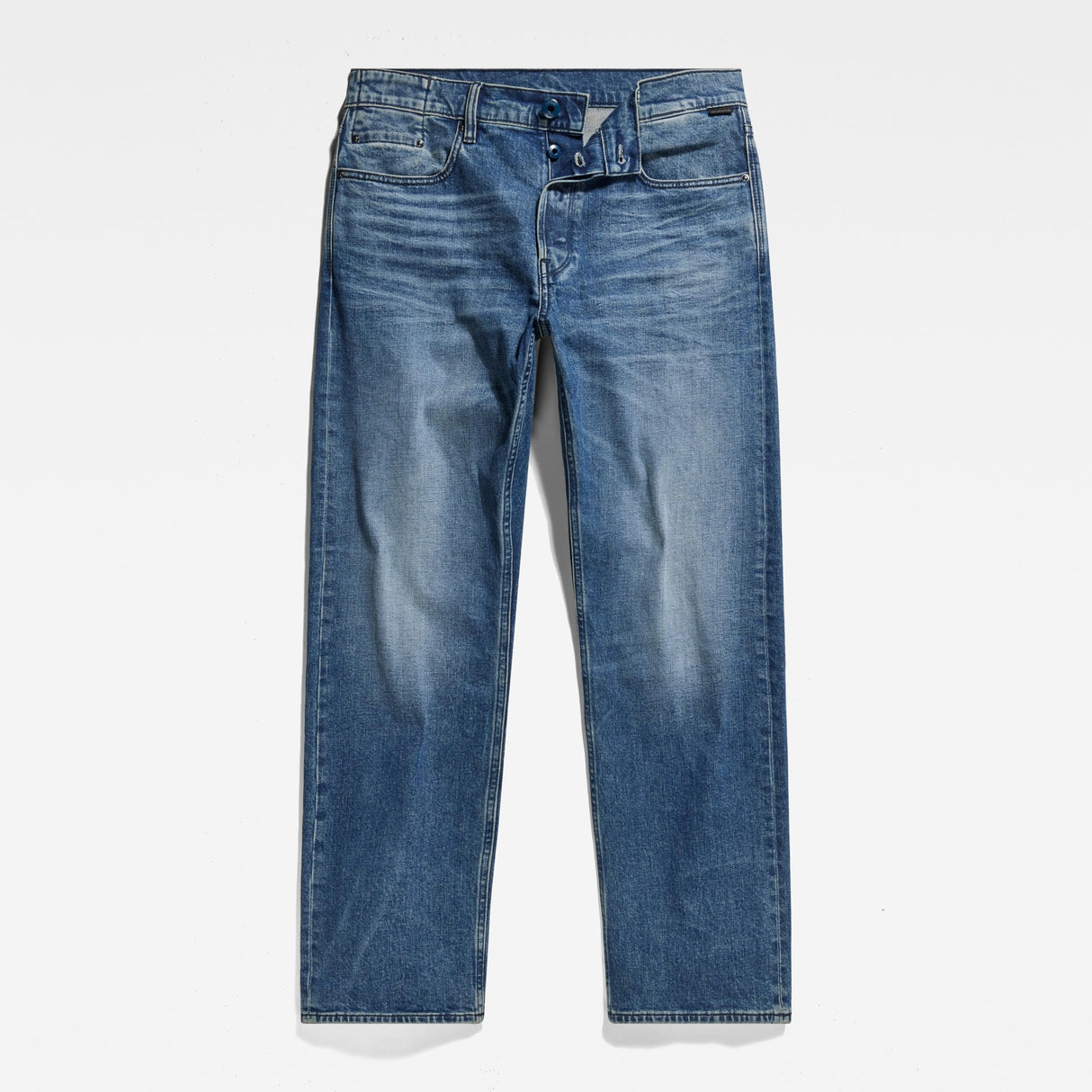 G-Star Para Hombre Jeans Dakota Regular Straight, Azul (faded cascade D23691-C052-C606), 34W / 32L