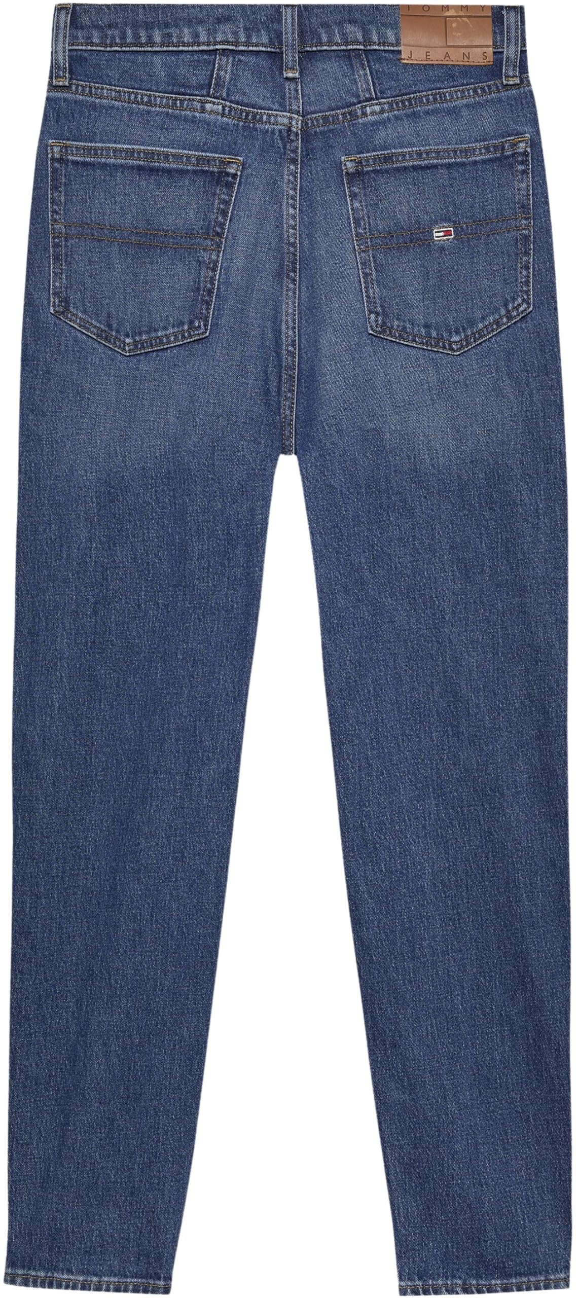 Tommy Jeans Vaqueros Mujer Mom-Fit Tapered Fit, Azul (Denim Dark), 26W/30L
