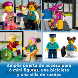 LEGO City Tren de Pasajeros de Alta Velocidad - Tren de Juguete Teledirigido - Luces, 2 Vagones, 24 Tramos de Vía y 6 Minifiguras - Regalo de Cumpleaños para Niños y Niñas de 7+ Años 60337