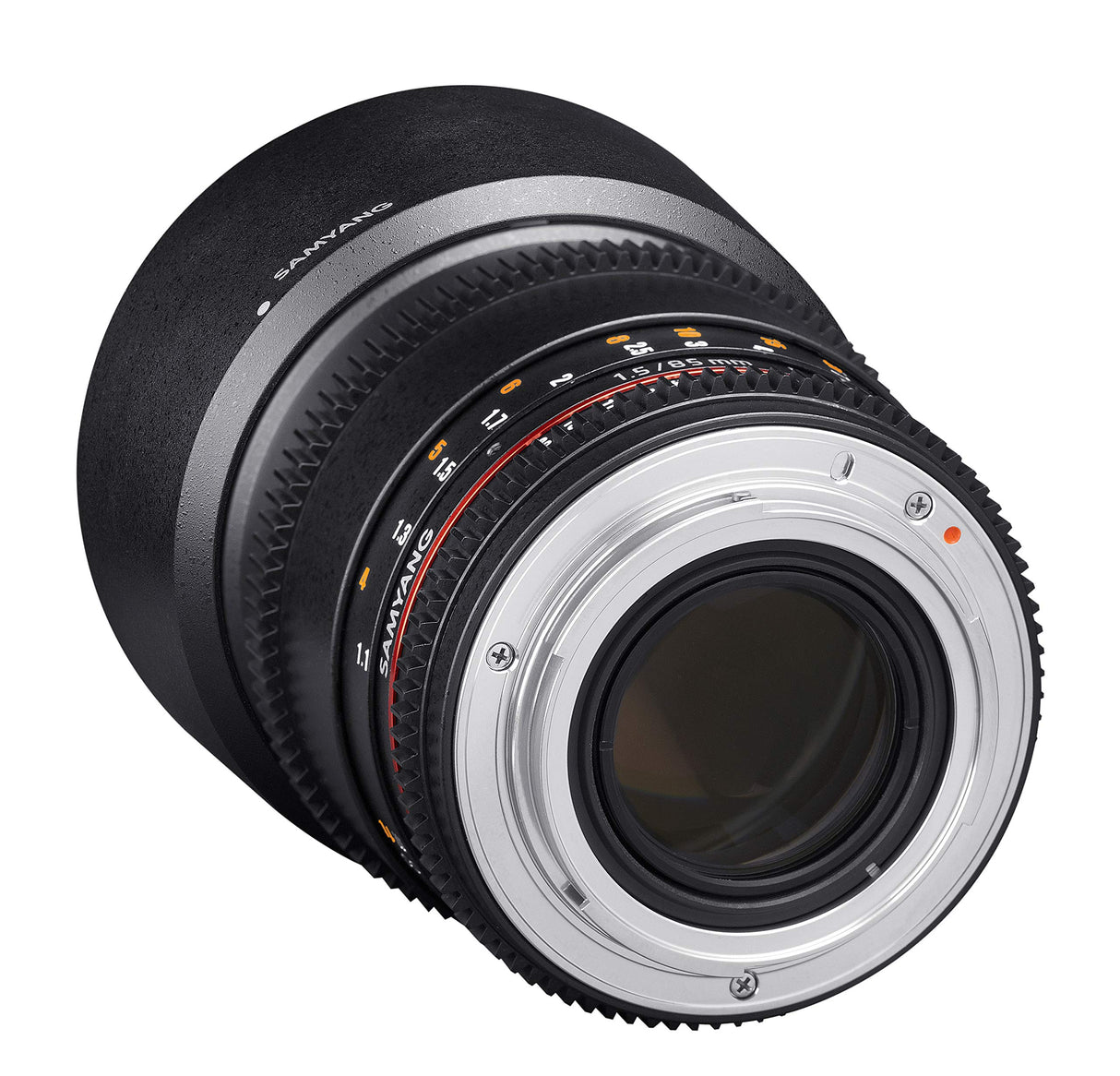 Samyang F1313006101 - Objetivo para vídeo VDSLR para Sony E (Distancia Focal Fija 85mm, Apertura T1.5-22 AS IF UMC II, diámetro Filtro: 72mm), Negro