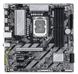 GIGABYTE B860M D3HP Placa Base - CPUs Intel Core Ultra, VRM de 4+1+2+1 Fases, hasta 9066MHz DDR5, 2xPCIe 4.0 M.2, LAN GbE, USB 3.2 Gen 1