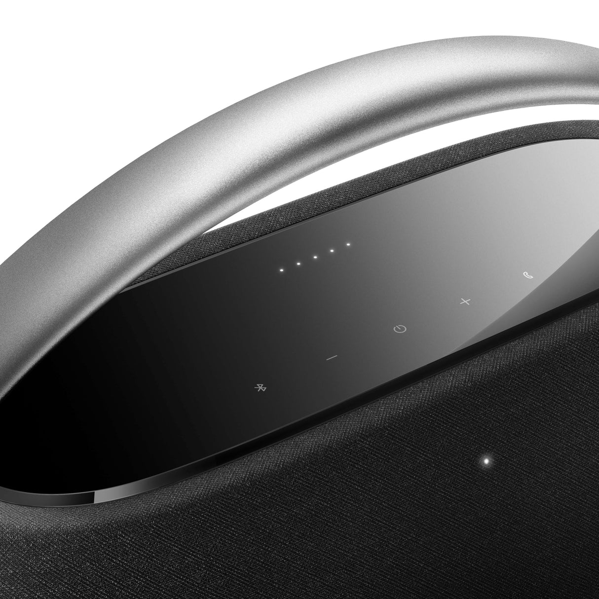 Harman Kardon Go Plus Play 3 Altavoz portátil, con Sonido estéreo, diseño Elegante, Bluetooth, Controles táctiles intuitivos y duración de batería de hasta 8 hrs, Negro, Enchufe EU (Tipo C)