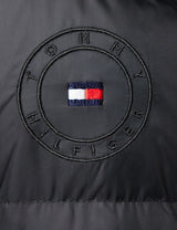 Tommy Hilfiger Chaqueta de Plumas para Mujer Tyra Down Jkt With Fur con Plumas de Pato, Negro (Black), Xs