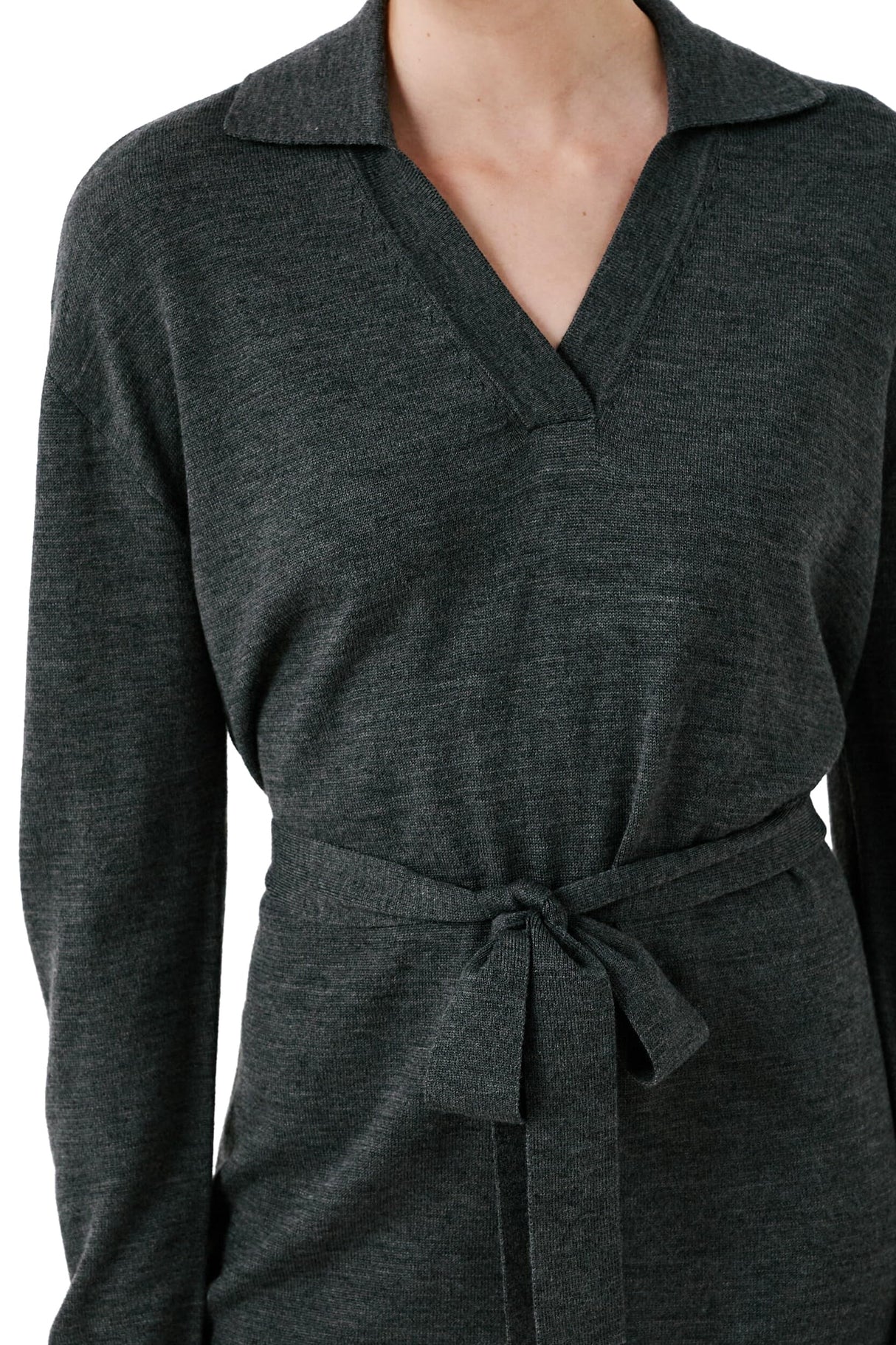 Caroll Vestido, Mujer, Gris Oscuro, S