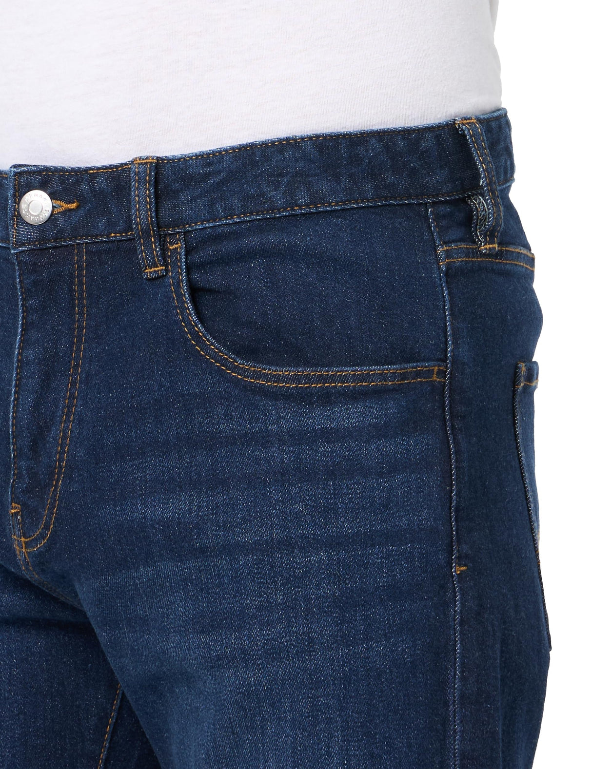 Armani Exchange J16 Straight Fit Comfort Cotton Denim Pants Jeans, Indigo Azul Vaquero, 36 para Hombre