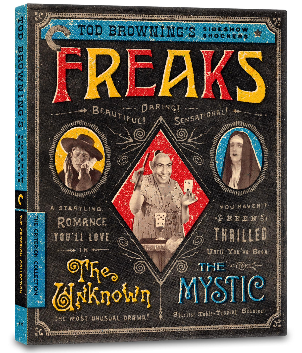 Freaks/The Unknown/The Mystic: Tod Browning's Sideshow Shockers (Criterion Collection) - UK Only [Blu-ray]