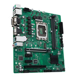 ASUS Pro H610M-C CSM Placa Base mATX, Intel H610, LGA1700, DDR5, PCI 5.0, LAN Intel 1Gb, Realtek 7.1 Surround, 1xM.2, 4xSATA 6GB/s, USB 3.2 Gen 2, ASUS Control Center Express, Negro