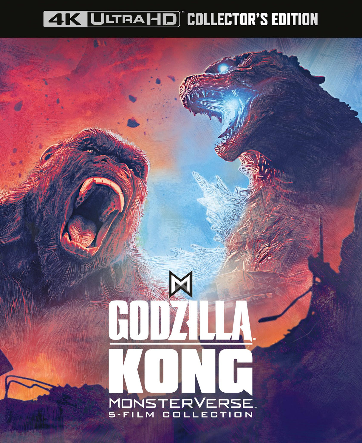 Godzilla x Kong Monsterverse 5-Film Collection [4K Ultra HD] [2024]