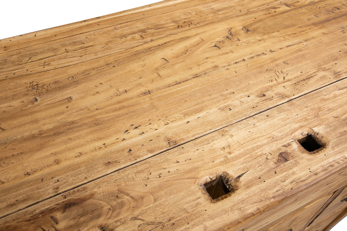 Biscottini 3000005161734 Bancos de Trabajo, Madera, marrón, 184 x 74 x 92 cm