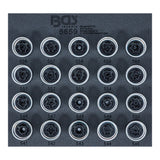 BGS 6659 | Bandeja para carro 1/6: Juego para tuercas de ruedas de VAG | 20 piezas