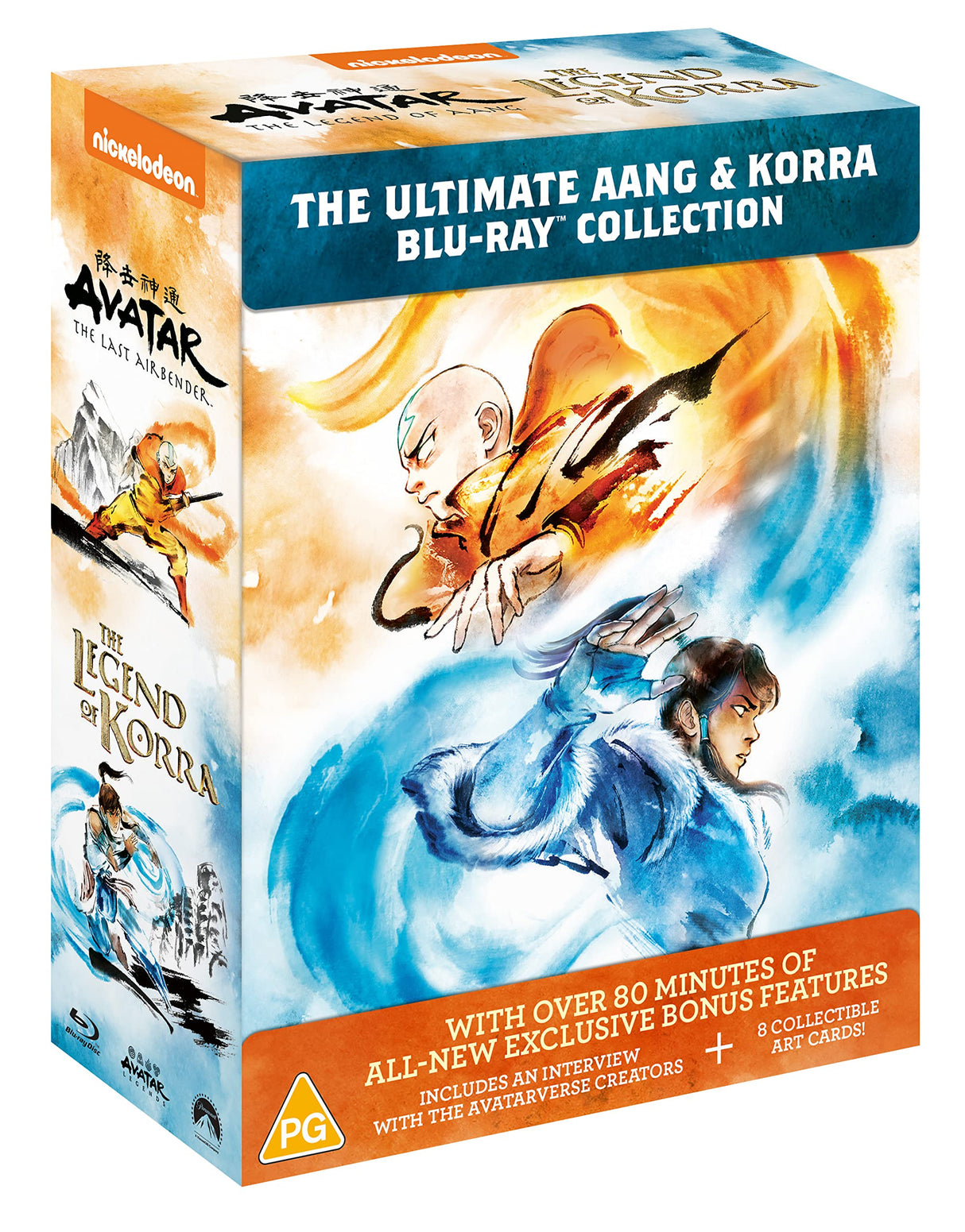 The Ultimate Avatar: The Legend of Aang & The Legend of Korra Complete Blu-ray Collection [2021] [Region Free] [Blu-ray]