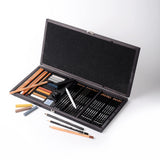 LYRA Rembrandt, Set de Esbozo para Bellas Artes, Caja de Madera, colores surtidos, 47 unidades