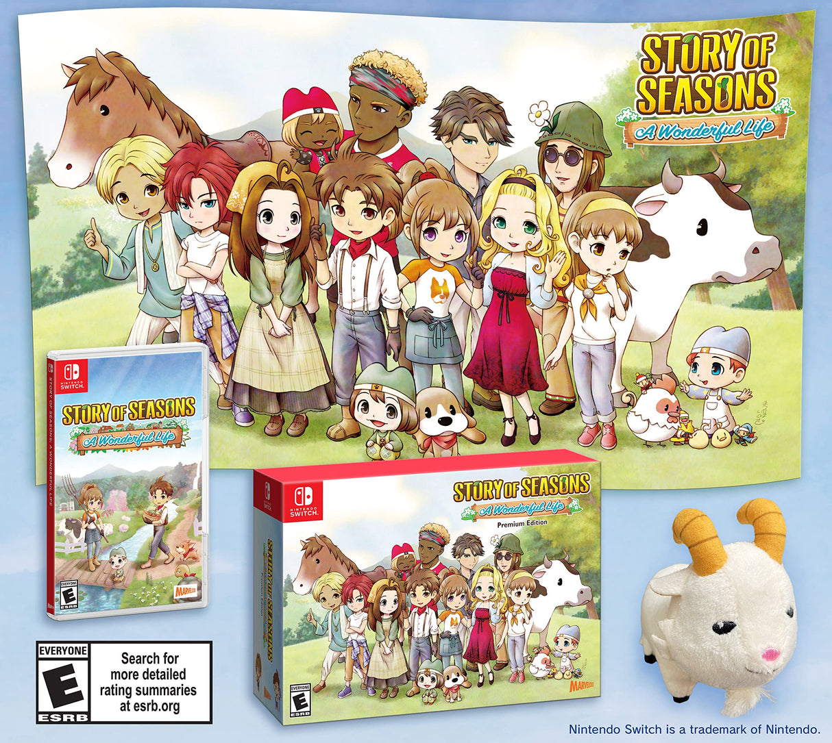 Story of Seasons: A Wonderful Life Premium Edition for Nintendo Switch [USA]